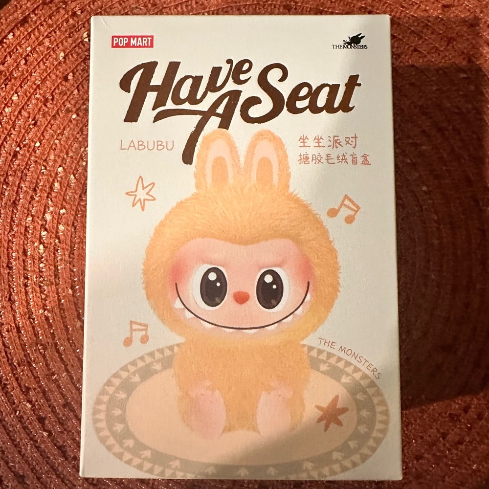 Have A Seat Labubu Doll